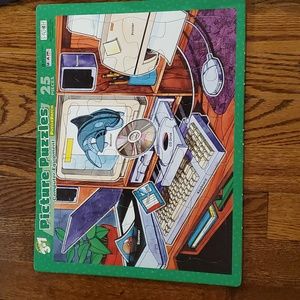 Patch 25 piece computer equipment puzzle